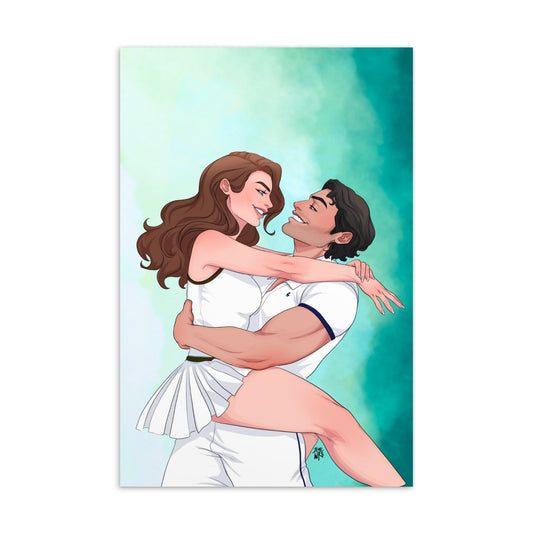 Art print: Sophia and Isaac from Suite on the Boss